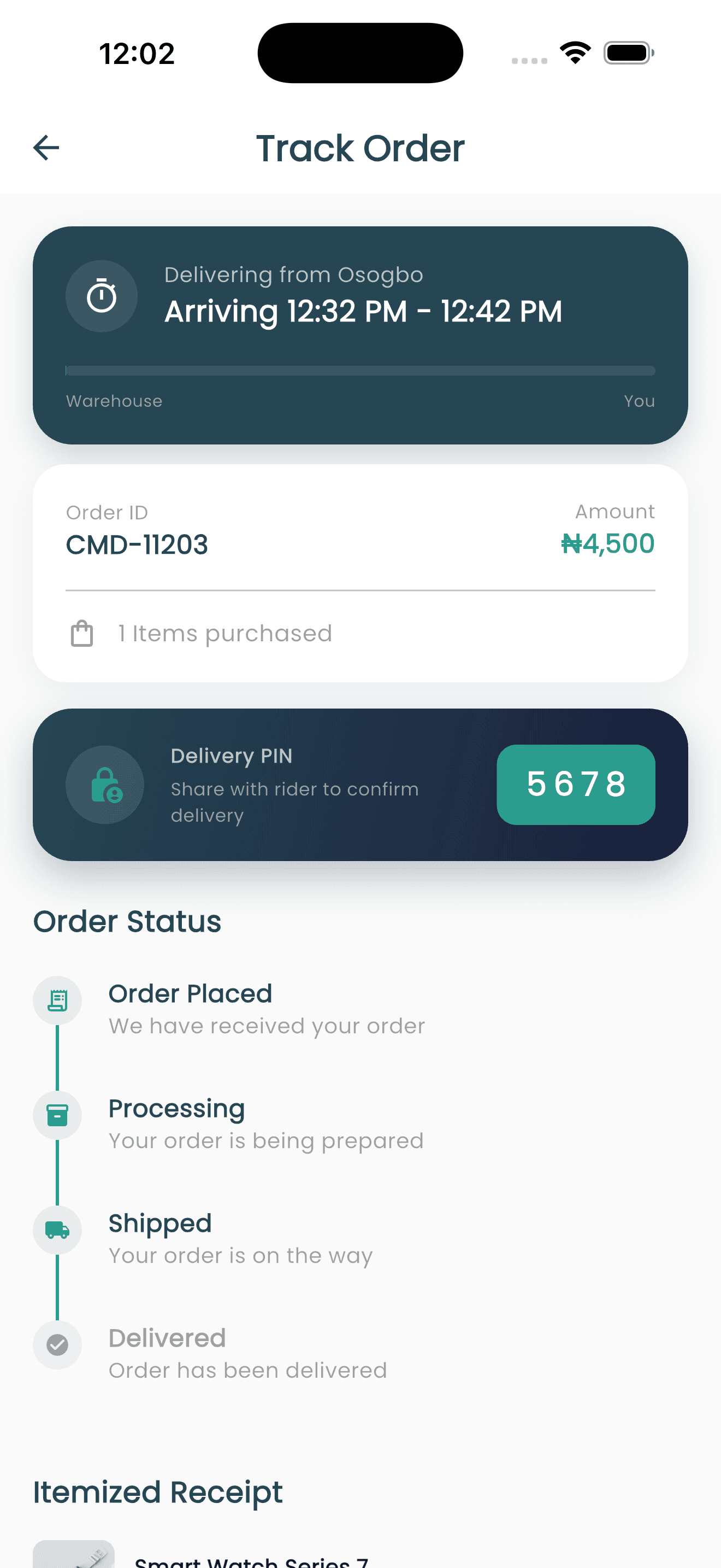 Orders